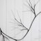 6.5ft. Pre-Lit Artificial Halloween Black Twig Garland with 48 Purple LED Lights
